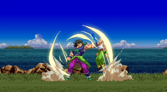اسکرین شات بازی DBZ : Super Goku Battle 2