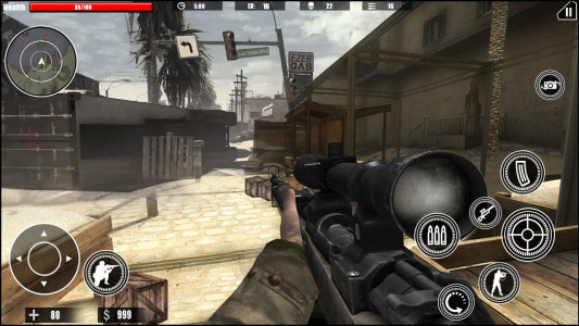 اسکرین شات 3 بازی WW2 Sniper Gun War Games