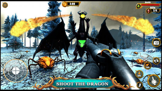 اسکرین شات بازی REAL MOSTER WARRIOR DRAGON HUNTER 8