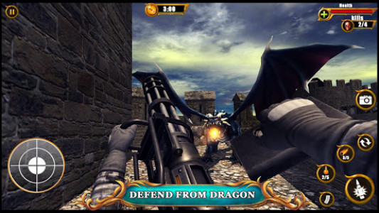 اسکرین شات بازی REAL MOSTER WARRIOR DRAGON HUNTER 5