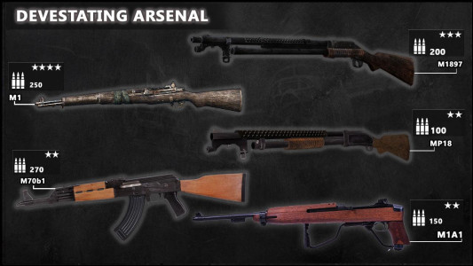 اسکرین شات 2 بازی World War Army: Gun War Games