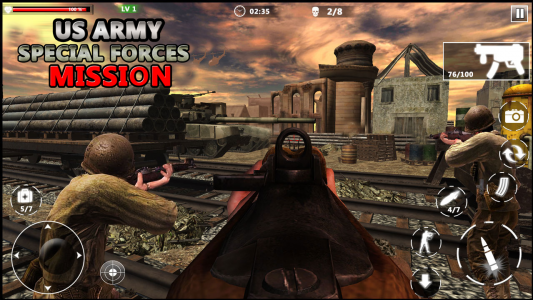 اسکرین شات بازی US Army Special Forces War WW2 1