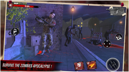 اسکرین شات بازی Wicked Zombie - FPS 3d Shooter 2