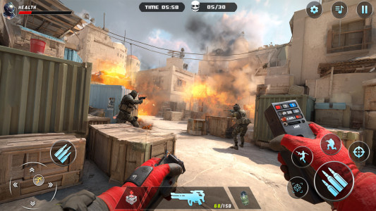 اسکرین شات 1 بازی Critical Terrorist Strike Game