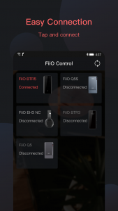 اسکرین شات برنامه FiiO Control 1