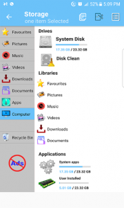 اسکرین شات برنامه File Manager for Android 2