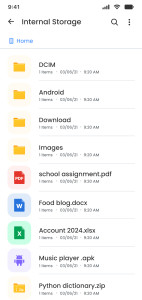 اسکرین شات 2 برنامه File Manager - File Explorer
