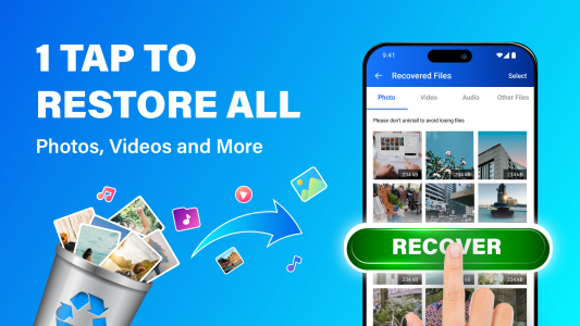 اسکرین شات 3 برنامه Ultra Recover: Photo Recovery