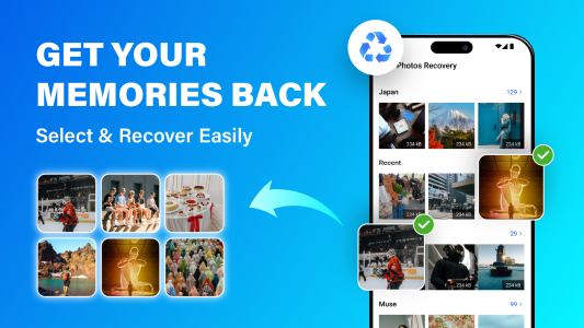 اسکرین شات 5 برنامه Ultra Recover: Photo Recovery