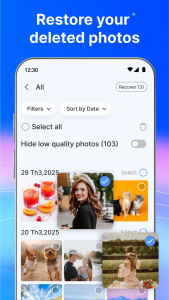 اسکرین شات 4 برنامه File & Deleted Image Recovery