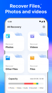 اسکرین شات 2 برنامه File & Deleted Image Recovery
