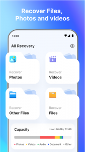 اسکرین شات 2 برنامه File & Deleted Image Recovery