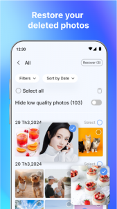 اسکرین شات برنامه File & Deleted Image Recovery 4