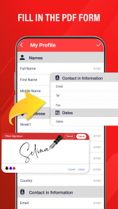 اسکرین شات 4 برنامه PDF Viewer: PDF Fill & Sign