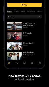 اسکرین شات برنامه Filmzie – Movie Streaming App 4