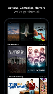 اسکرین شات 1 برنامه Filmzie – Movie Streaming App