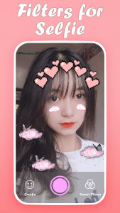اسکرین شات 1 برنامه Filters for Selfie