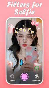 اسکرین شات 4 برنامه Filters for Selfie
