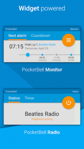 اسکرین شات برنامه Radio Alarm Clock - PocketBell 7