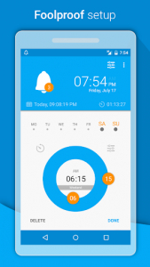 اسکرین شات برنامه Radio Alarm Clock - PocketBell 2