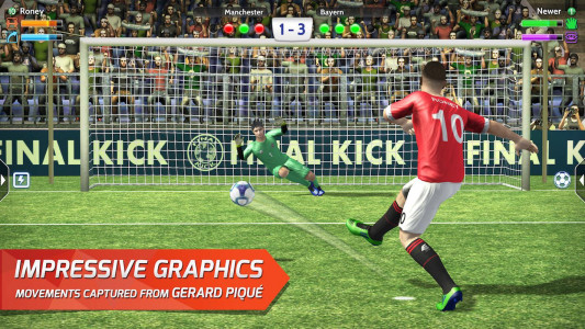 اسکرین شات بازی Final Kick: Online Soccer 1