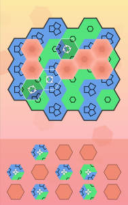 اسکرین شات 1 بازی Aurora Hex - Pattern Puzzles