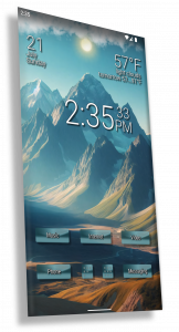 اسکرین شات 2 برنامه Final Interface: Launcher 3D