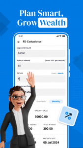 اسکرین شات 7 برنامه EMI Calculator App & Loan