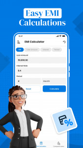 اسکرین شات 2 برنامه Mortgage Calculator, Loan, EMI