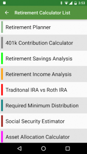 اسکرین شات برنامه Financial Calculators 6