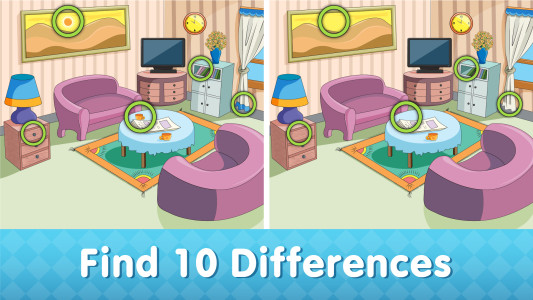 اسکرین شات 5 بازی Find the Difference Game
