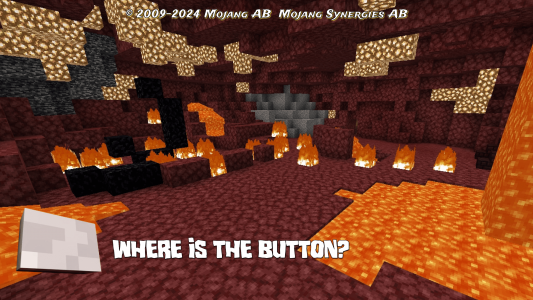 اسکرین شات برنامه find the button for minecraft 4