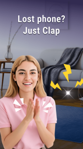 اسکرین شات 1 برنامه PhoneFinder Pro - Clap to Find