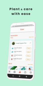 اسکرین شات 2 برنامه Plant App - Identifier & Care