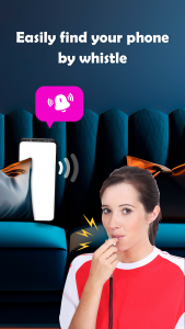 اسکرین شات 3 برنامه Find My Phone By Clap, Whistle