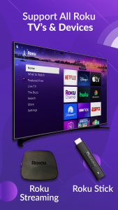 اسکرین شات برنامه Remote Control For Roku TV 4