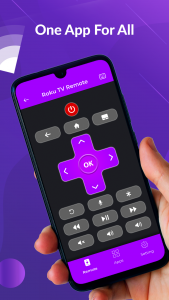 اسکرین شات برنامه Remote Control For Roku TV 5