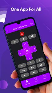 اسکرین شات 5 برنامه Remote Control For Roku TV