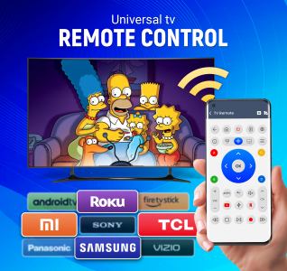 اسکرین شات برنامه Universal Smart Tv Remote Ctrl 1