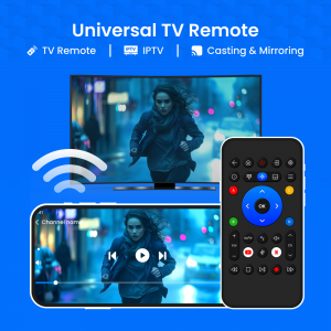 اسکرین شات برنامه Univesal Tv Remote: Cast to TV 1