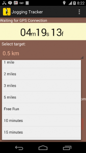 اسکرین شات برنامه Jogging Tracker 5