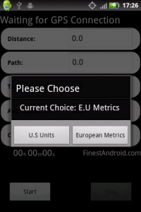 اسکرین شات برنامه Quick GPS distance meter free 3