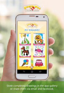 اسکرین شات بازی کتاب رنگ آمیزی برای بچه ها 6