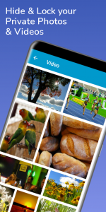 اسکرین شات برنامه Gallery Lock - Photo & Video 1