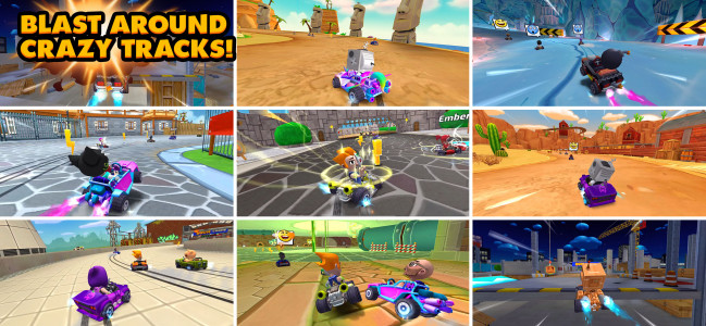 اسکرین شات بازی Boom Karts Multiplayer Racing 5