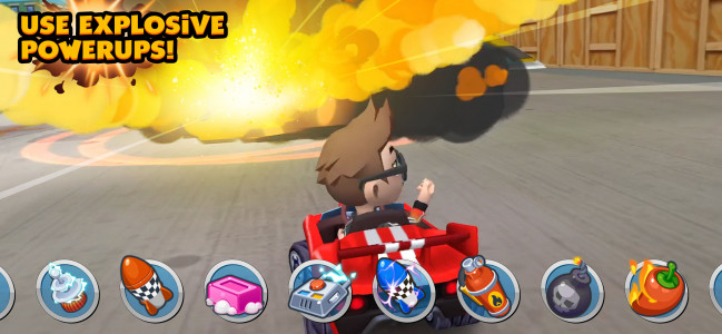 اسکرین شات بازی Boom Karts Multiplayer Racing 4