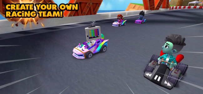 اسکرین شات بازی Boom Karts Multiplayer Racing 3