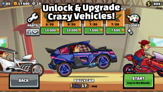 اسکرین شات بازی Hill Climb Racing 2 2