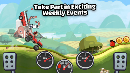 اسکرین شات بازی Hill Climb Racing 2 7