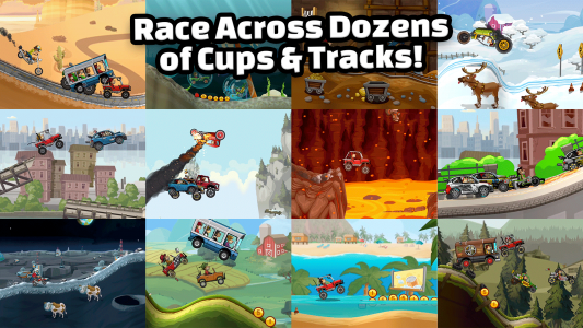 اسکرین شات بازی Hill Climb Racing 2 4